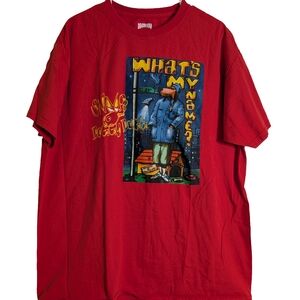 Vibrant Red Snoop Dogg Tee